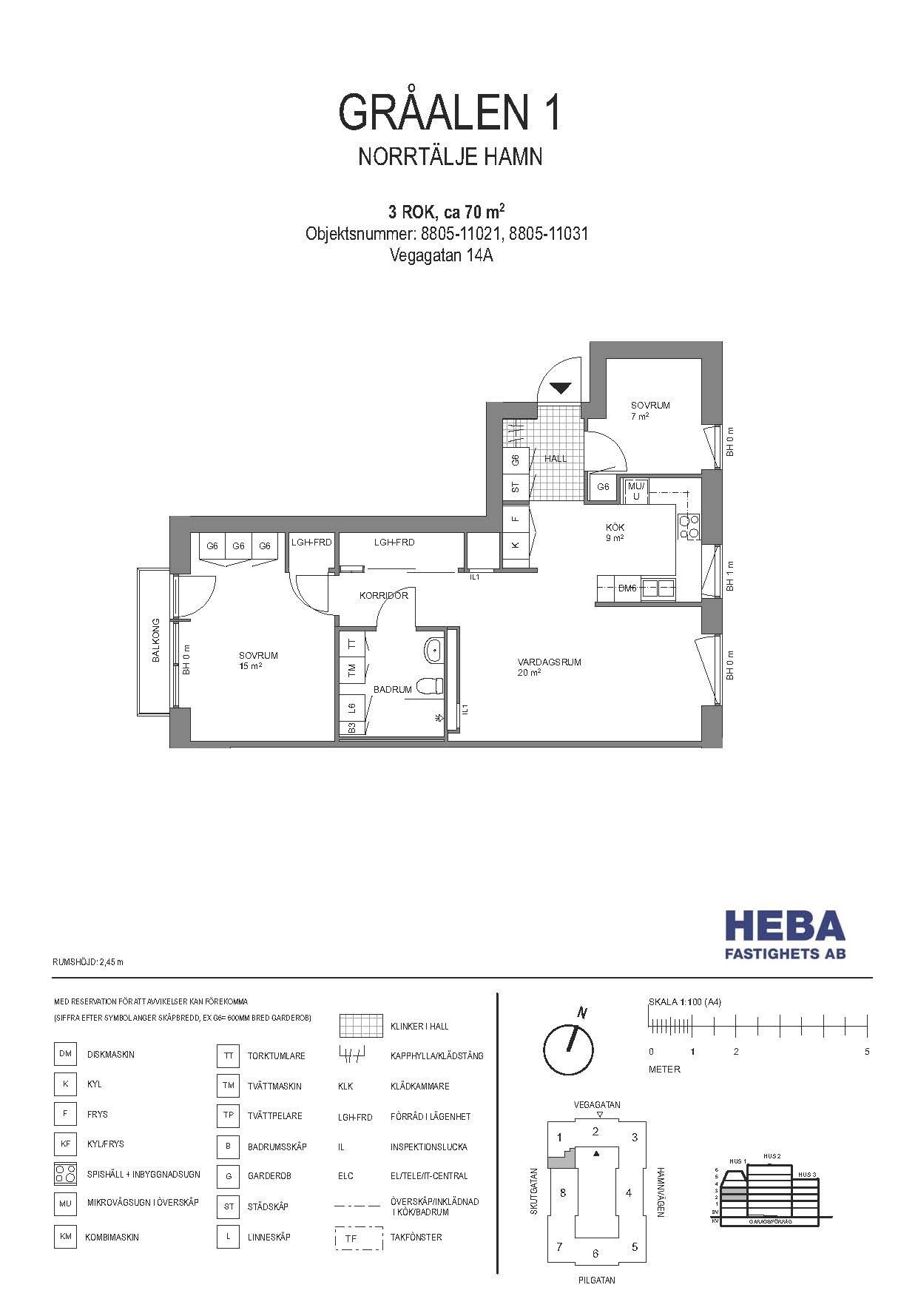 Vegagatan 14A, 761 34, Norrtälje