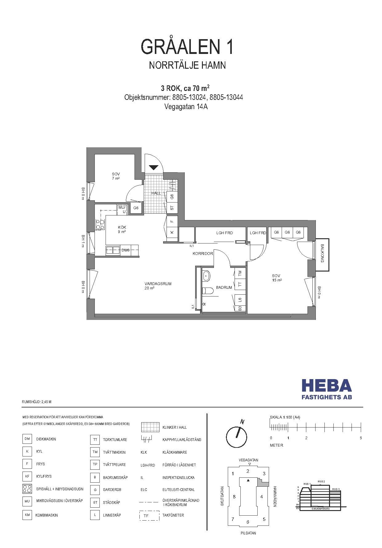 Vegagatan 14A, 761 34, Norrtälje